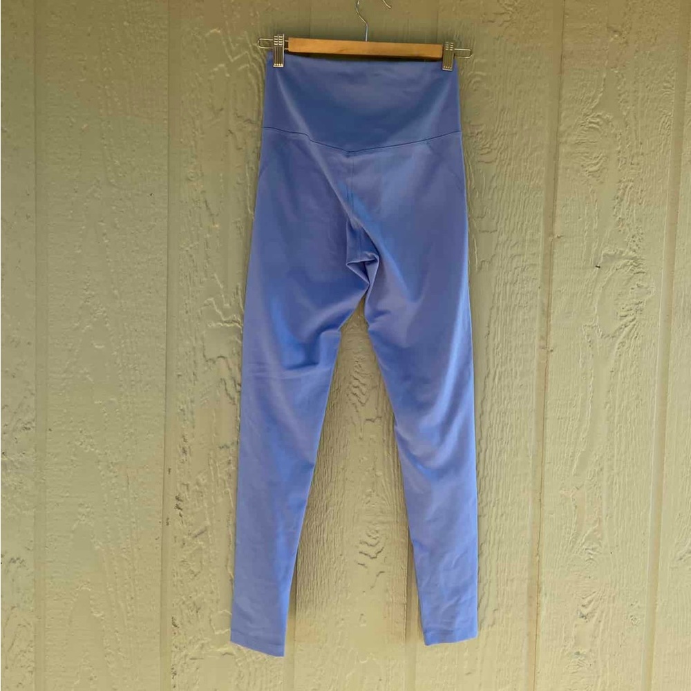 Girlfriend Collective High Rise Full Length Legging Periwinkle Size Small rare - Picture 7 of 7